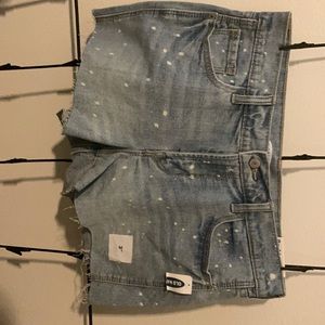 Denim shorts! New with tags!